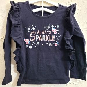 Girls size 4t long sleeve shirt